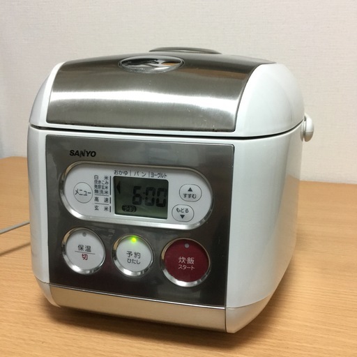 中古　マイコンジャー炊飯器　SANYO　ECJ-JS35　3.5合炊き