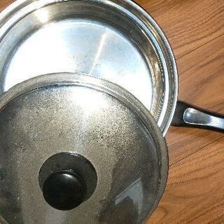 パスタ鍋 フライパン差し上げますの画像