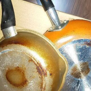 パスタ鍋 フライパン差し上げますの画像