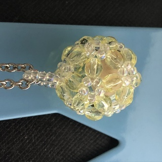 【新品・未使用】アロマビーズボールペンダント