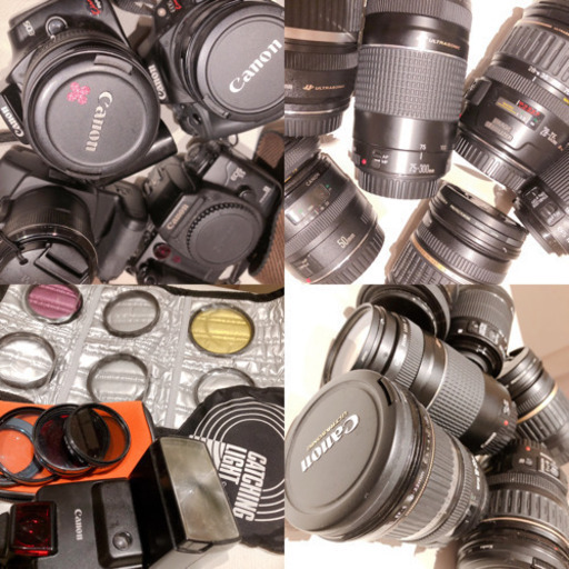 純正Canon おまとめセット☆ カメラ 交換レンズ フィルター