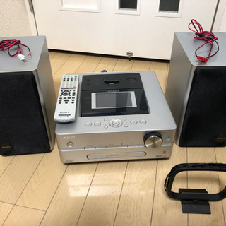 SONY製のコンポとスピーカー