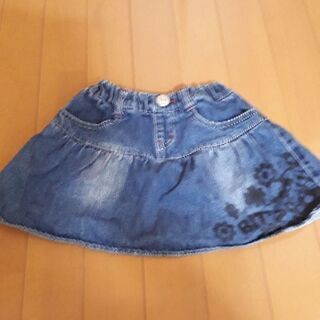 bits☆デニムスカート☆95センチ☆￥200！