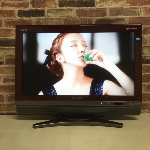 即日受渡可❣️SHARP ブルーレイ録画・再生可26型テレビ8000円