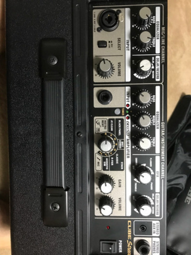 Roland【CUBE Street】ギター&マイク用コンボアンプ+マイク+マイクスタンド 【ローランドキューブストリートギターアンプ