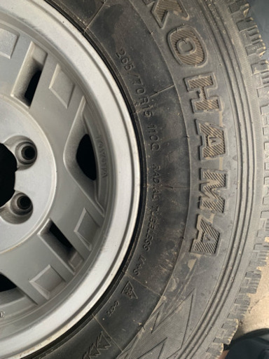 ランクル70 純正ホイール4本セット！