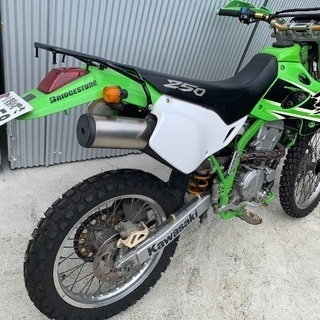 カワサキKLX250★距離4800キロ★規制前30馬力★自賠1年付★セル付★ワンオーナー★の画像