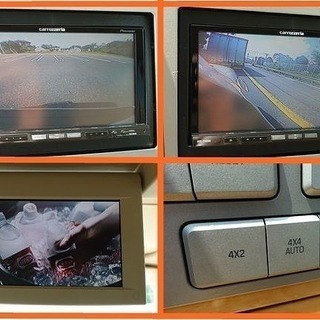 ナビゲーター　アルティメイト　４ＷＤ　オートステップ　パワーリヤゲート　フルセグテレビ　フリップダウン　バックカメラ の画像