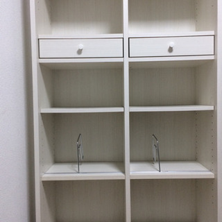 ｟値下げ｠【引取り可能な方限定】ニトリ製引き出し付き本棚の画像