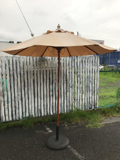 ☆★ ウッドパラソル 2.1 台座セット ★☆