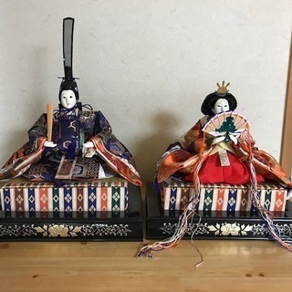 ひな人形　京旭作　弥生びな　7段飾り全15体（除く雛段）　　