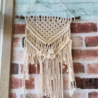 マクラメ無料で差し上げます