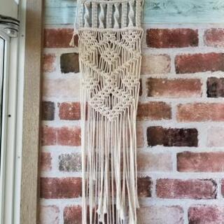 マクラメ無料で差し上げますの画像