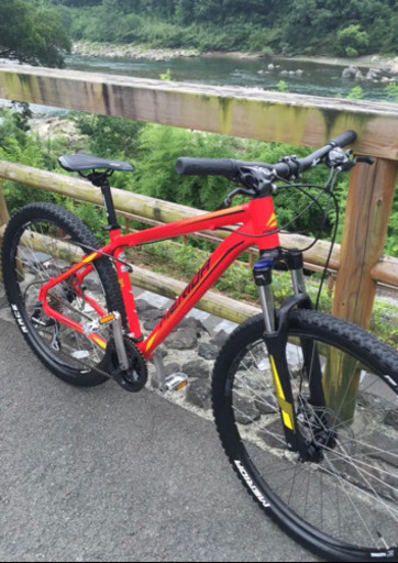 メリダ マウンテンバイク レッド