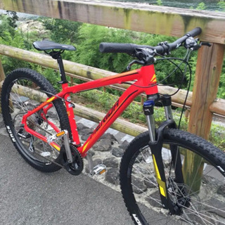 メリダ マウンテンバイク レッド