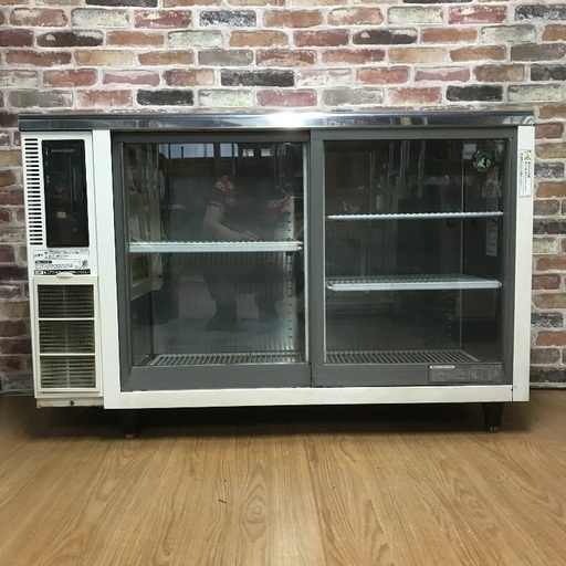 即日受渡可❣️家庭用電源 照明付きホシザキ冷蔵ガラス ショーケース 10000円