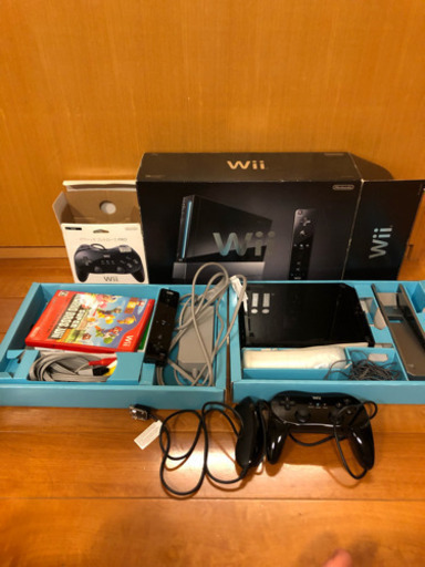 Wii 本体＋ソフト2本 お譲りします。