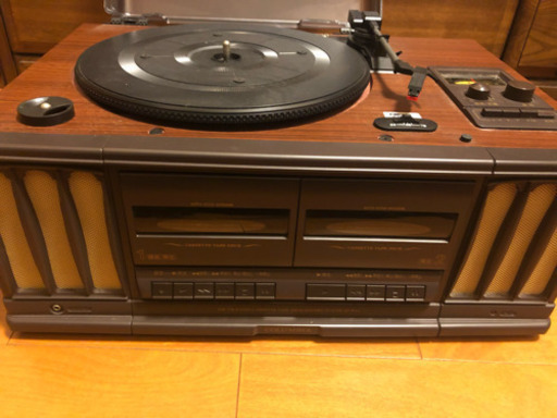 蓄音機  レコードプレーヤー、ラジカセ