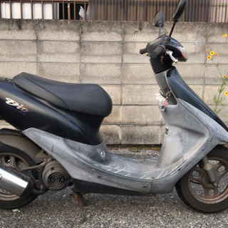 原付スクーター  ホンダ ディオ AF34 黒  お話中