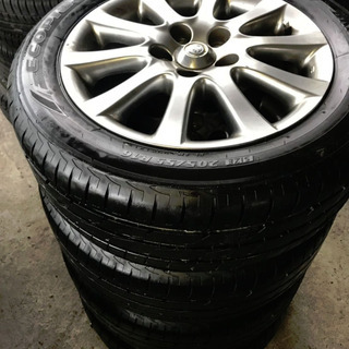 205/55R16⭐トヨタ純正アルミホイール付BRIDGESTONE製サマータイヤ入荷しました(^^♪