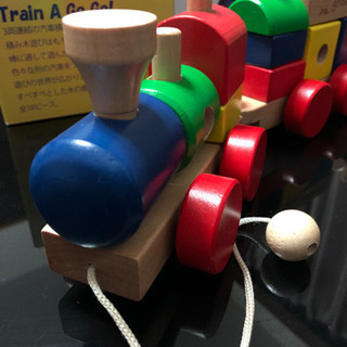 グランパパ  汽車 積木