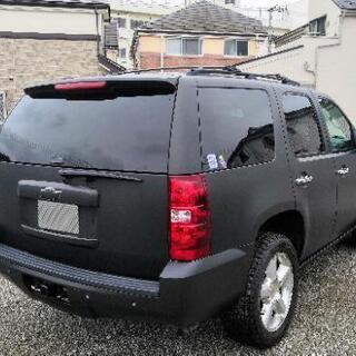 ◆車検適合車◆ シボレー タホ LTZ V8 ラッピングカスタム 1ナンバー抹消の画像