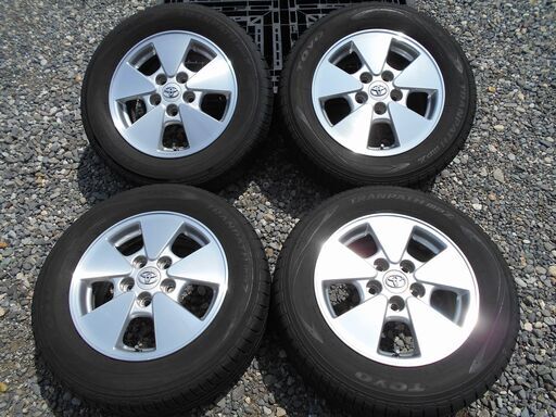 ◎全国発送対応いたします◎15インチ トヨタ 70ノア純正 アルミ 6J +50 114.3-5 バリ山 国産 195/65R15【ZRR70W ZRR75W ZRR70G AZR60G AZR65G ZWR80W ZRR80G ZRR85G】