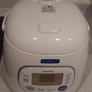【終了】東芝 IH炊飯器 中古３合炊き RC-5GXV5