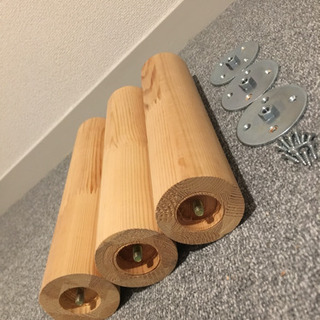 【中古】テーブル脚×3