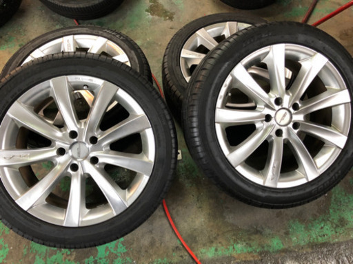 ZEA weds 18インチ 4本セット 18×7.5j +40 5H114.3