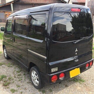タウンボックス　LXハイルーフ4WDH17年車検令和2年3月AT黒12万ｋの画像
