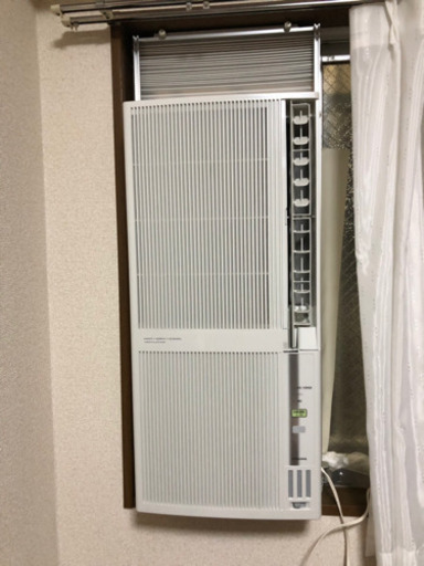 引き取り限定 2017年式 コロナルームエアコン 窓用エアコン