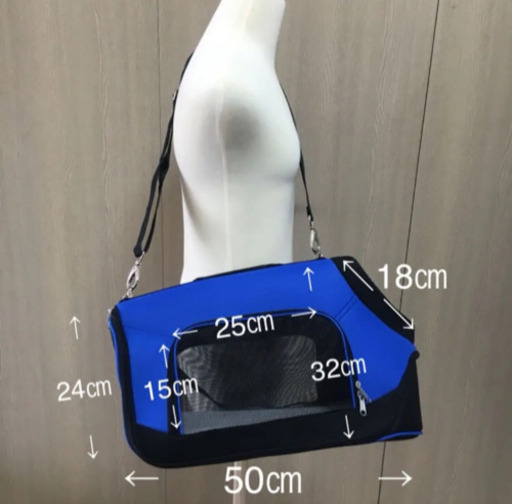 折りたたみ可能ソフトペットキャリーバッグ