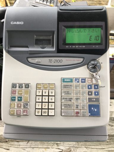 カシオ CASIO TE-2100 中古レジ