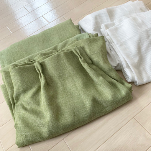 カーテン・レースカーテン 100×228cm 4枚セット