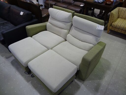 MARUICHI　マルイチセーリング　二人掛けソファ　オットマン付き