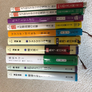 7月1日までに連絡頂ける方！文庫本 28冊 1冊100円からお譲...