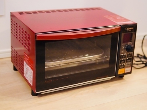 ★お値打ち品★ 象印 オーブントースター こんがり倶楽部 メタリックレッド ET-FM28