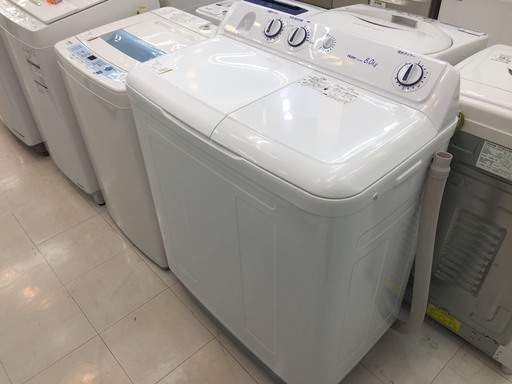 【購入後も安心な１年間動作保証付き♪】2018年製、Haier(ハイアール)の２槽式洗濯機のご紹介です！