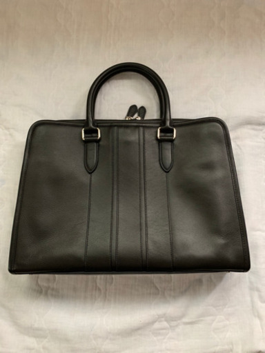 【新品同様】COACH 2WAYビジネスバック 本革製 ブラック