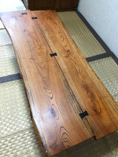 ■ 訳あり■  天然無垢材   ローテーブル   重量約15キロ