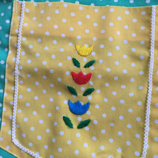 可愛いエプロンの画像