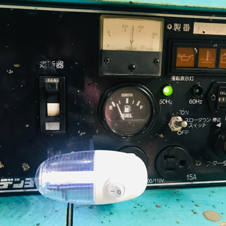 防音型エンジン溶接・発電機 デンヨー Denyo TLW-300SSK 建設 現場 電源 ディーゼル 三相 100V 200V 電動工具 DIY 電気工具 中古品 宮城の画像