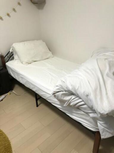 最終値下げ！超可愛いシングルベッド一式