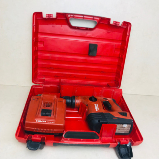 ヒルティ ロータリーハンマー TE4-A22 HILTI ハンマードリル バッテリー 本体 付き 建設 現場 ハツリ 削岩機 穴あけ 電動工具 DIY 電気工具 中古品 宮城