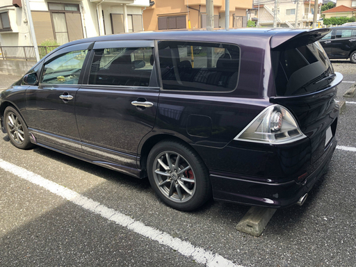 RB1 オデッセイ 無限 フロントグリル ブラックアメジストパール