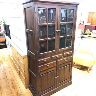 北海道民芸家具のキャビネットのご紹介！