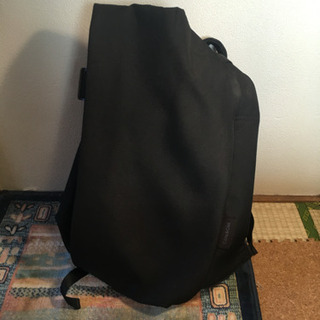 Coet & Ciel Isar Lサイズ ブラックキャンバス地 リュック バックパック 12000円