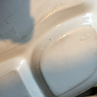 3つに分かれてるランチ皿 未使用在庫saleの画像