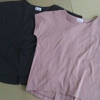 フレンチスリーブTシャツ(二枚組)Ｍの画像